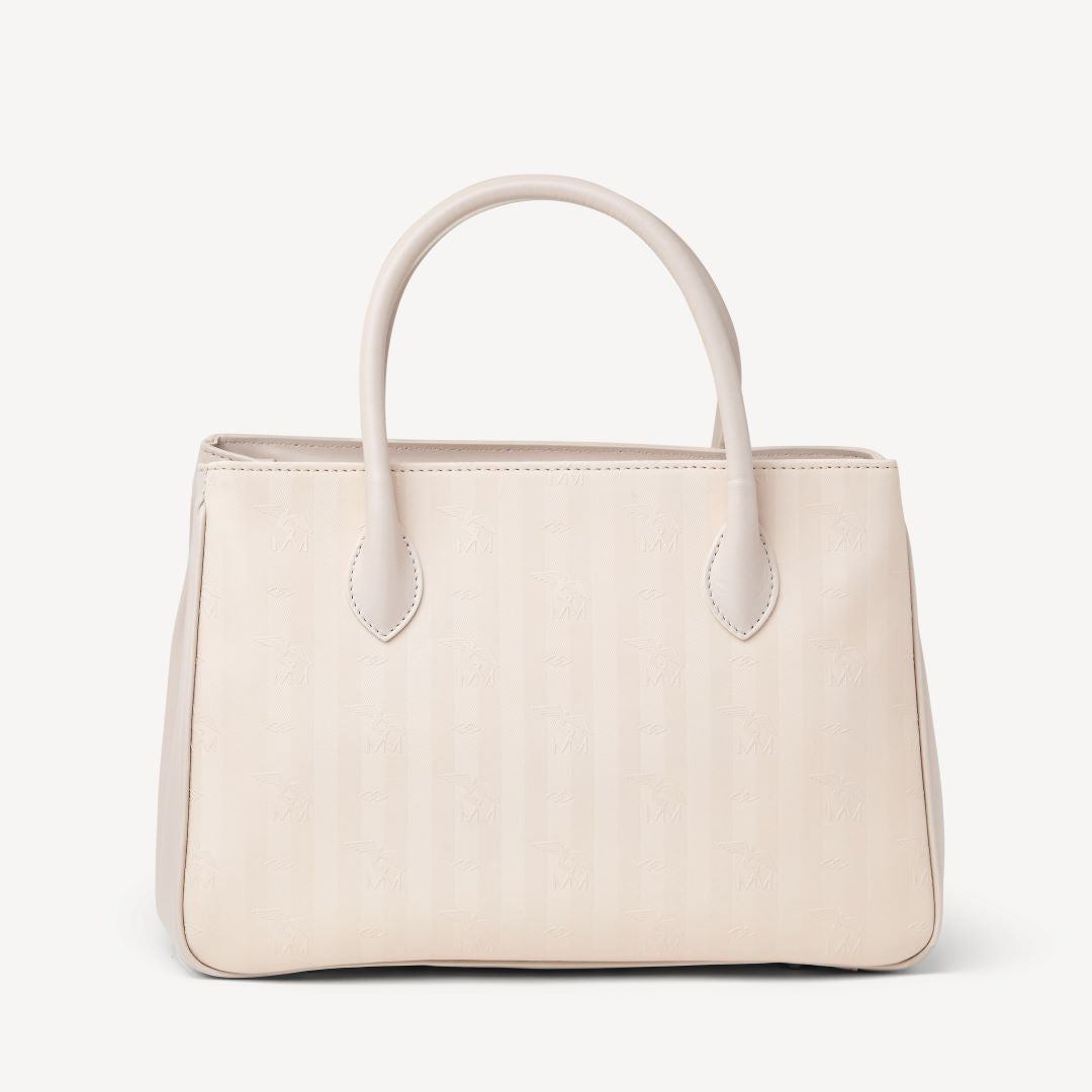 DONAT | sac à main pearl blanc/argenté