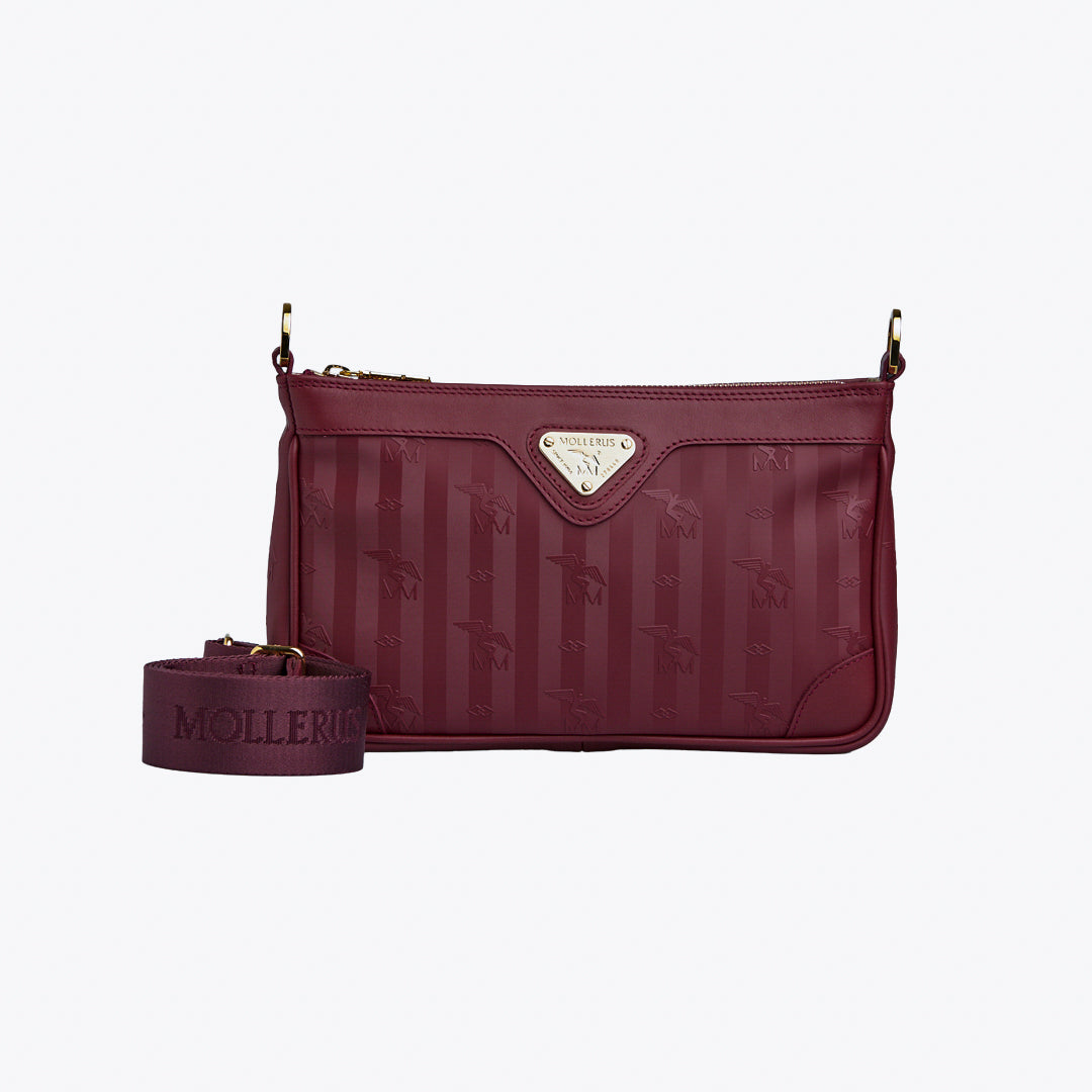 FLUMS | Shoulder bag antique red/gold