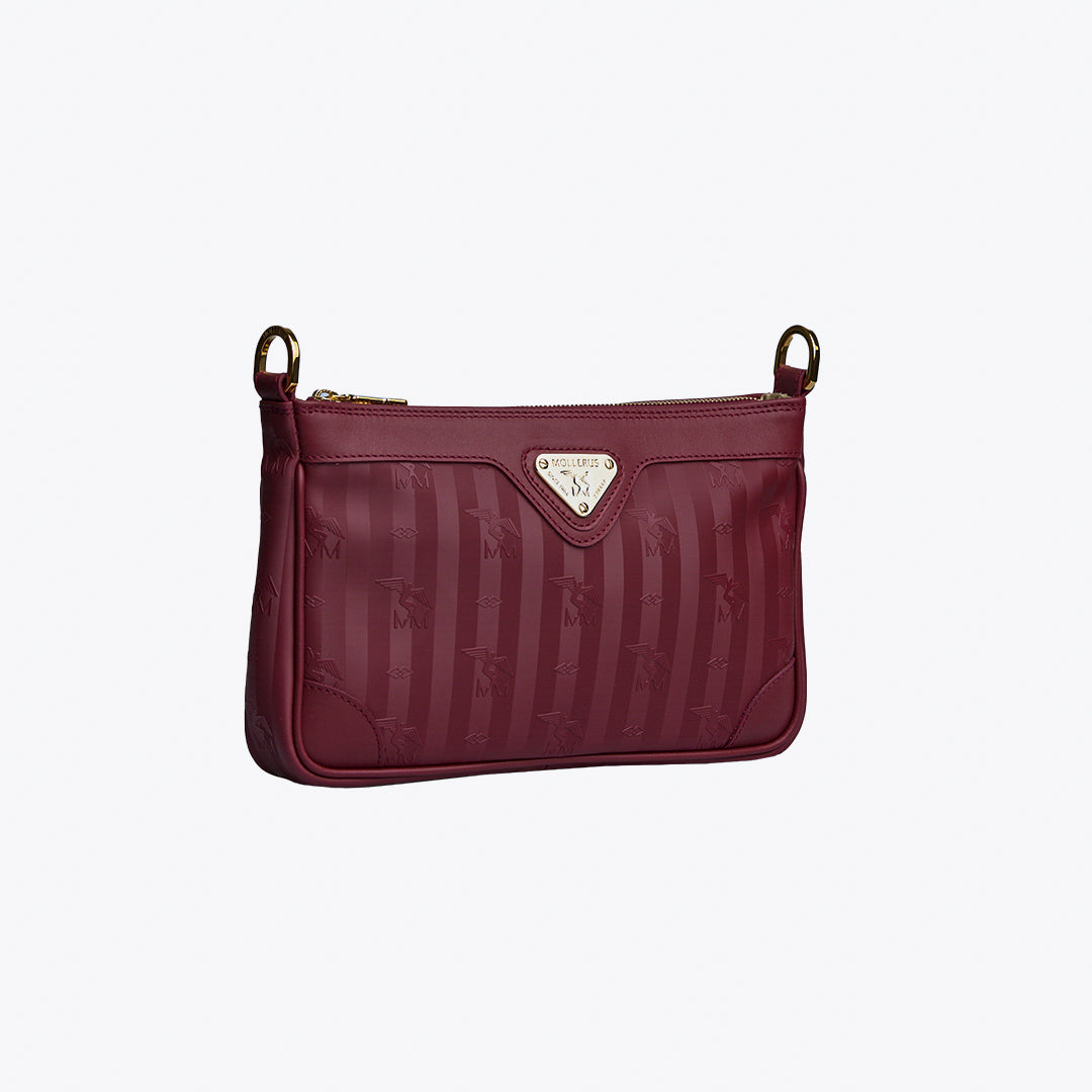 FLUMS | Shoulder bag antique red/gold
