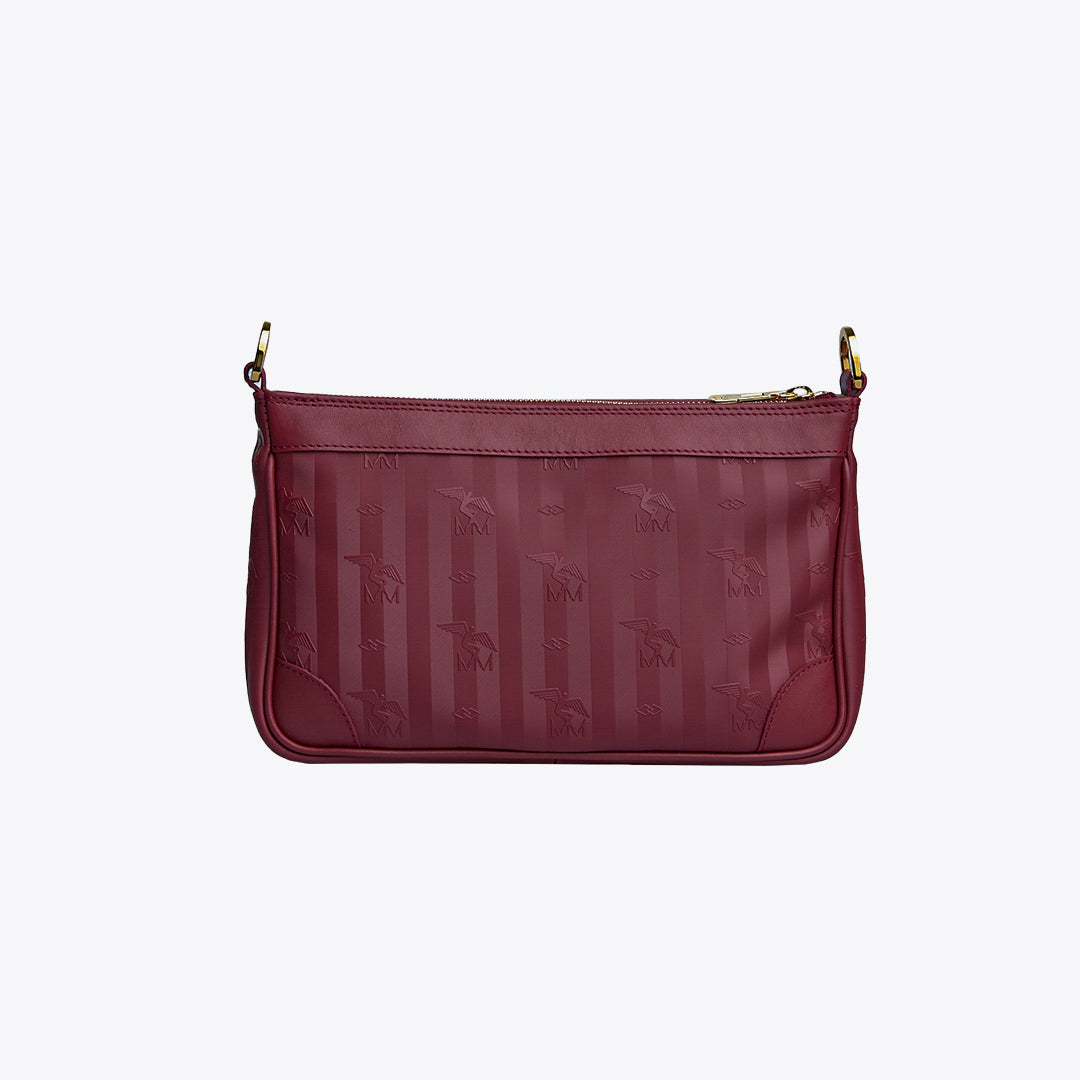 FLUMS | Shoulder bag antique red/gold