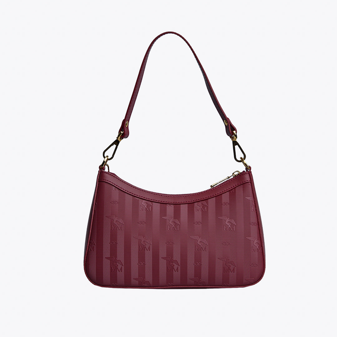 CASTIEL | Shoulder bag antique red/gold