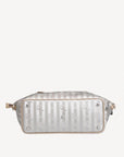 VALLON | Shopper metallic silber/pearl weiss - VON UNTEN