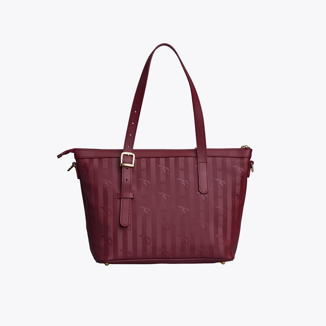 VALLON | Shopper antik rot/gold -hinten