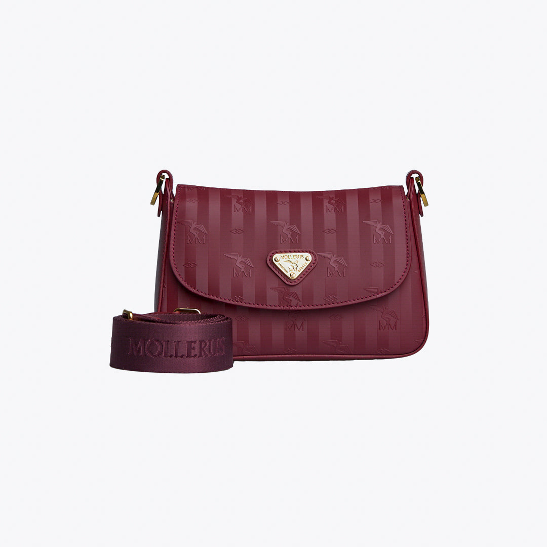 NOVILLE | Shoulder bag antique red/gold
