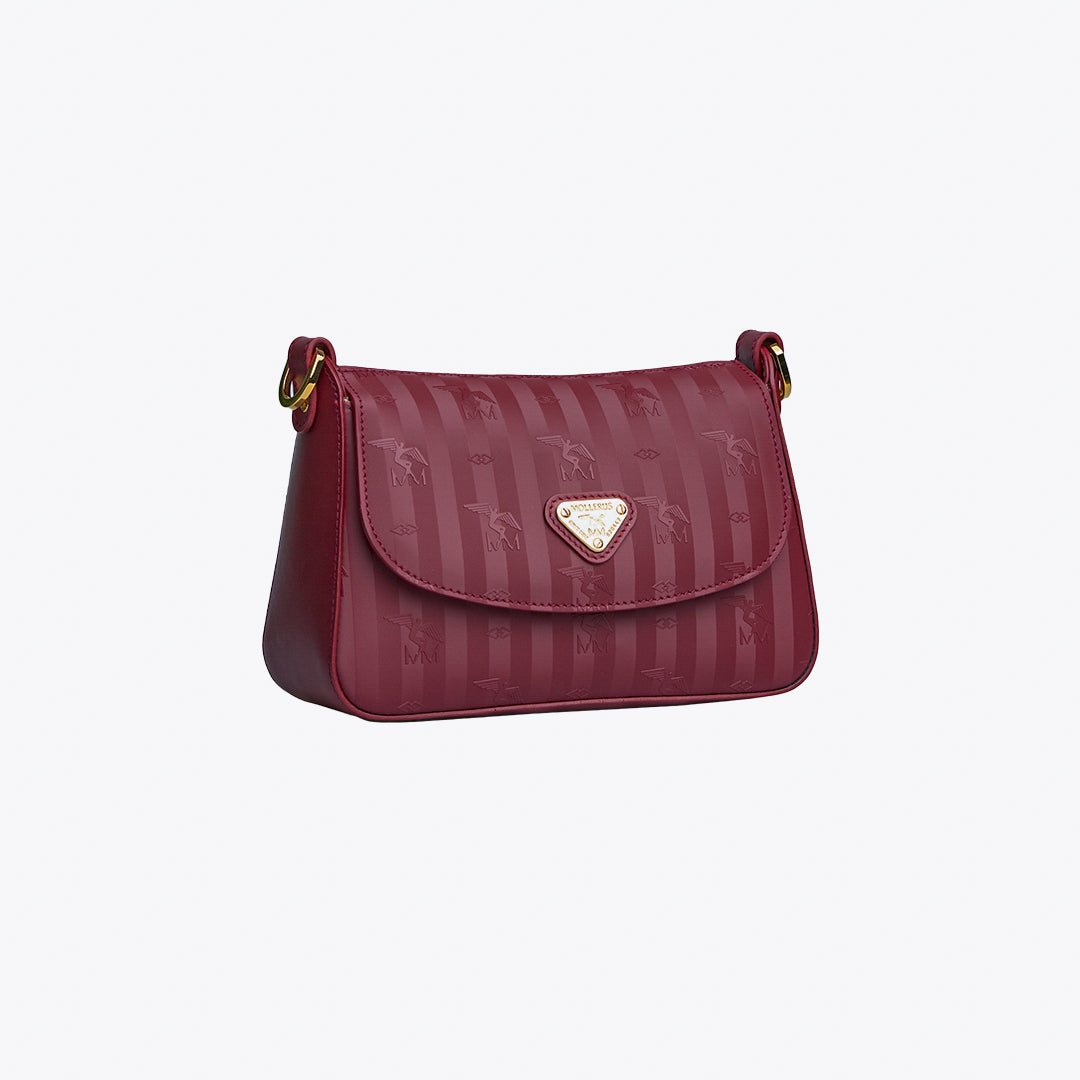 NOVILLE | Shoulder bag antique red/gold