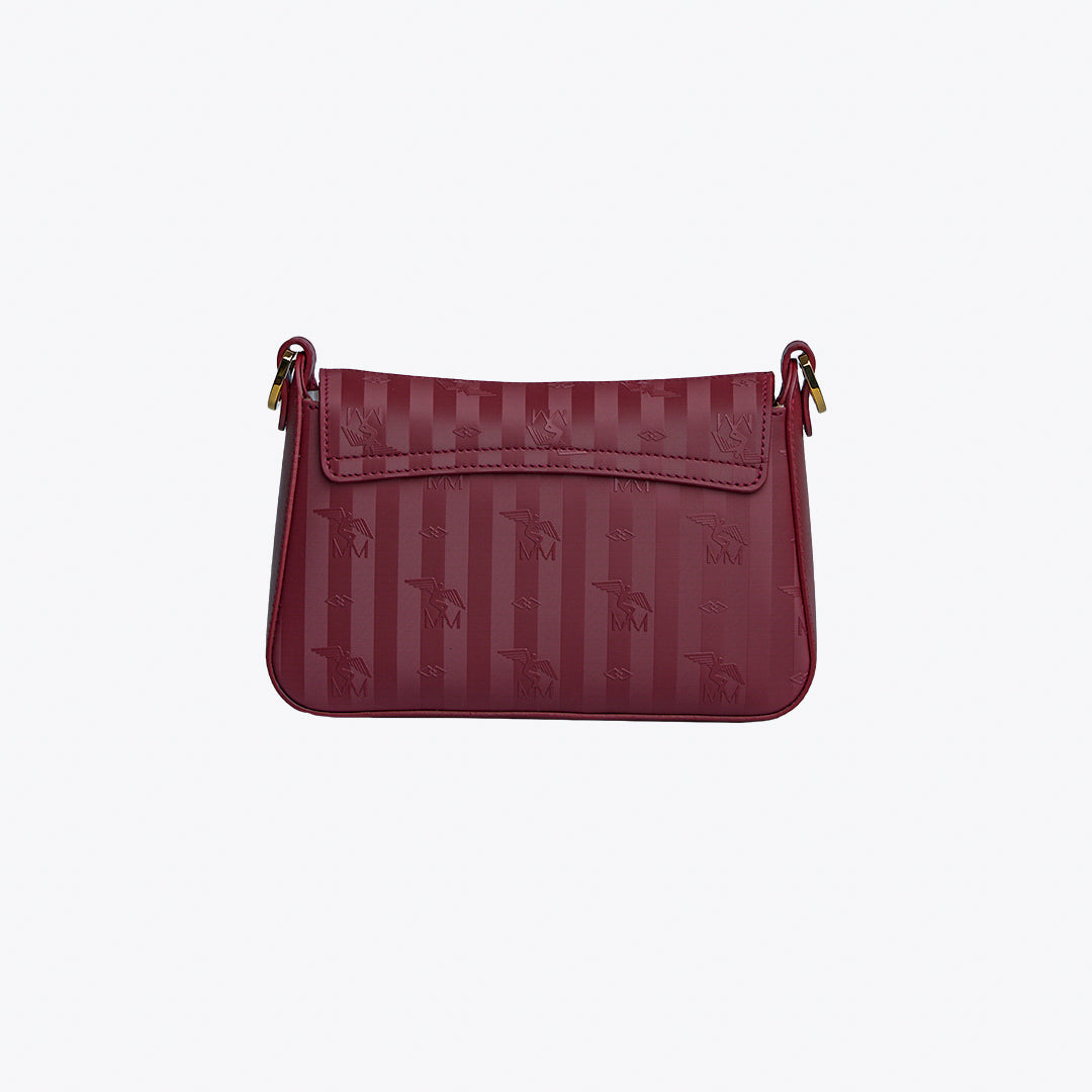 NOVILLE | Shoulder bag antique red/gold