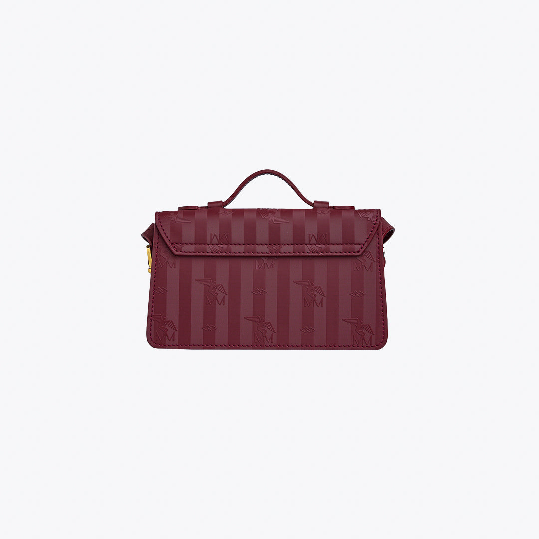 EGG | Shoulder bag antique red/gold