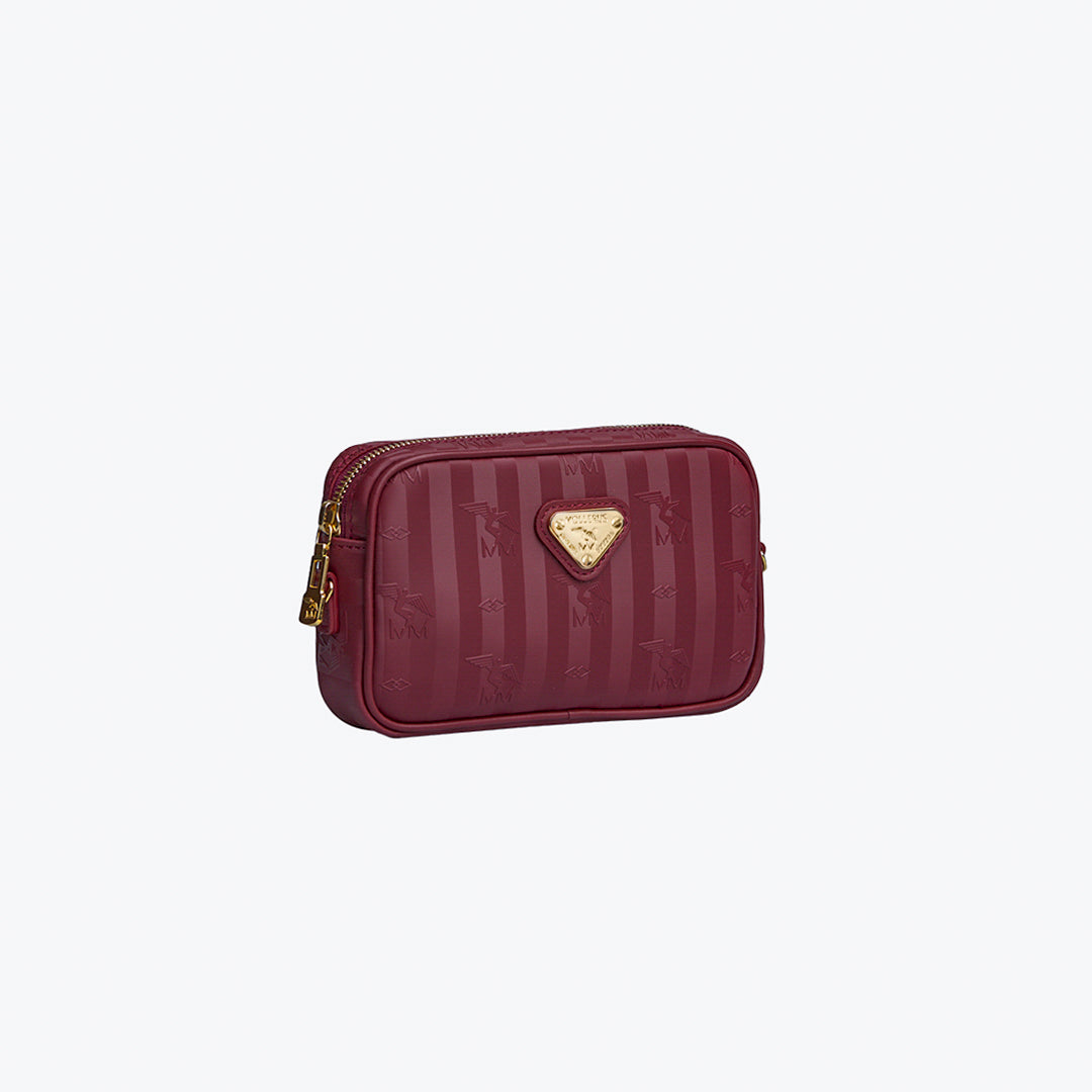 RIVAZ | Shoulder bag antique red/gold