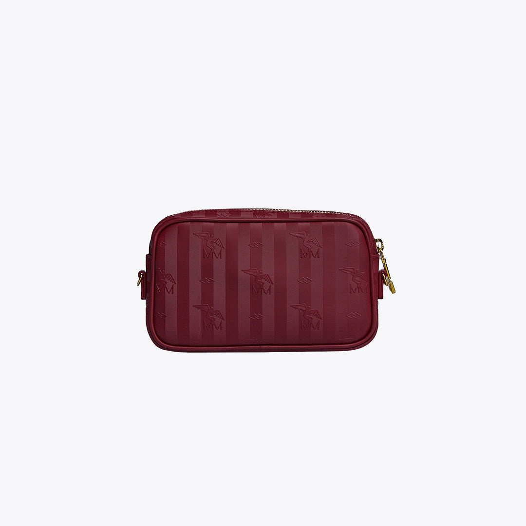 RIVAZ | Shoulder bag antique red/gold