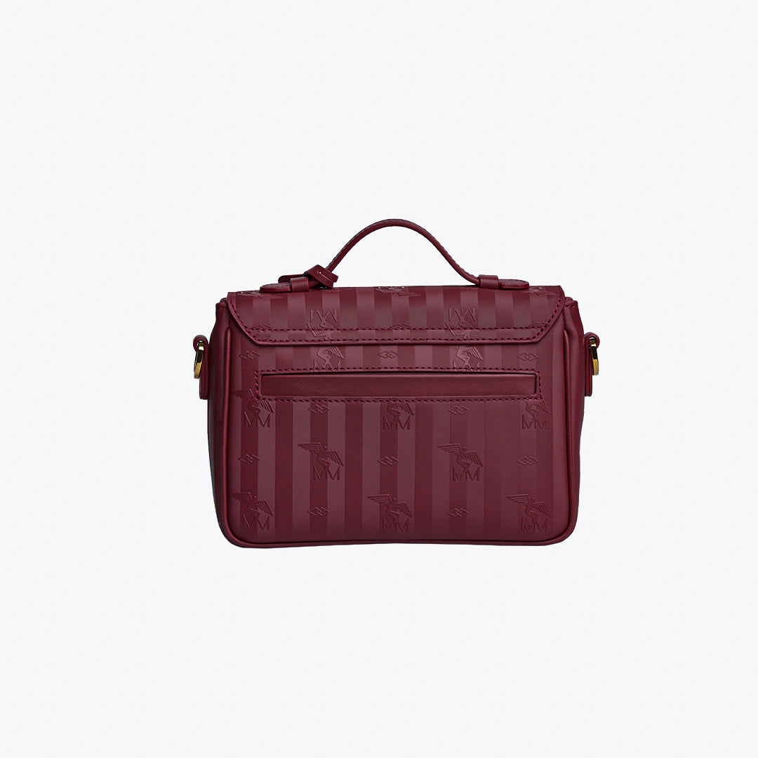 MEYRIN | Shoulder bag antique red/gold