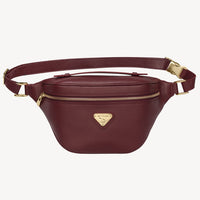 BRIENZ | Gürteltasche Kalbsleder antik rot/gold