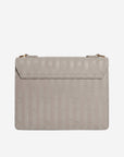FEY | Umhängetasche taupe grau/gold