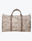 MADRID | Reisetasche camouflage beige/silber -frontal