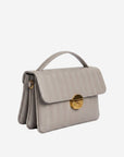 SIGNAU | Borsa a tracolla taupe/oro