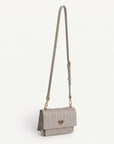 URSY | Borsa a tracolla taupe/oro