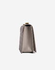 WIL | Umhängetasche taupe grau/gold