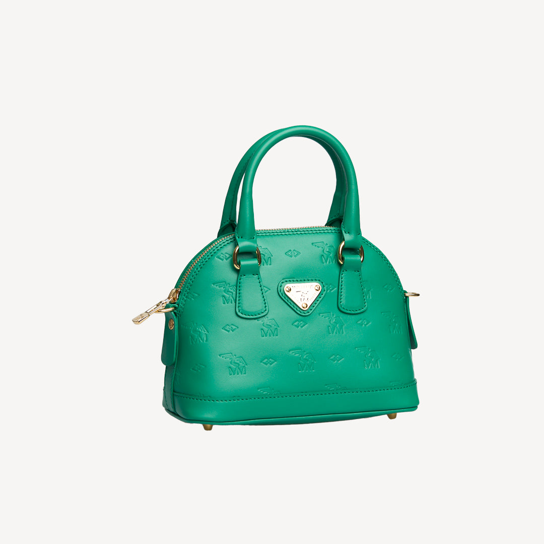 OETWIL | Sac à main Stampato vert menthe/or