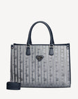 MUSTER ZUG | Business bag metallic space blue/silver