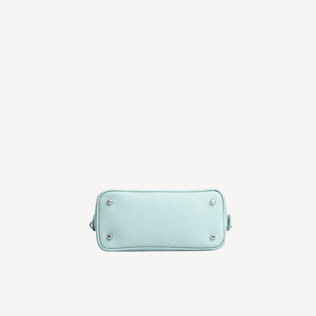 OETWIL | Sac bandoulière Stampato aigue-marine/argent