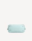 OETWIL | Umhängetasche Stampato aquamarine/silber - von unten