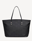 WINTERTHUR | Shopper mit Reissverschluss classic schwarz/silber von hinten