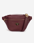 BRIENZ | Gürteltasche Kalbsleder antik rot/gold - frontal