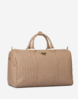 MADRID | Reisetasche cappuccino beige/gold