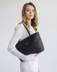 GENF | Shopper classic schwarz/schwarz - close up