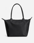 INTERLAKEN | Shopper Nylon classic schwarz/silber - von hinten