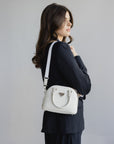 OETWIL | Handtasche snow weiss/silber - detail