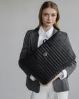 BERN | Shopper classic schwarz/silber - on body