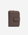 SAENTIS | Portemonnaie fango braun/gold - frontal