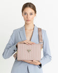 WIL | Umhängetasche soft rosé/gold - ON BODY