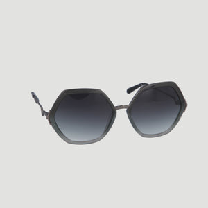 AGNEL | Sonnenbrille classic schwarz/altsilber - 360 grad