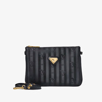 TAMINS | Sac à bandoulière noir/or