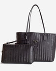 GENF | Shopper Diamonds classic schwarz/silber - frontal