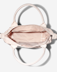 WENGEN | Shopper Nylon pearl weiss/silber - innen