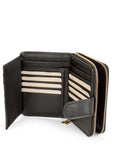 SAENTIS | Portemonnaie classic schwarz/gold VON INNEN
