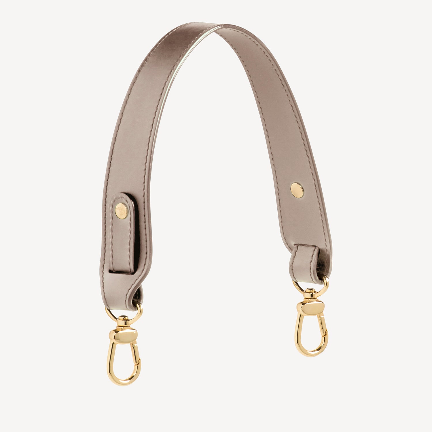GOOFY | Bandoulière taupe gris/or