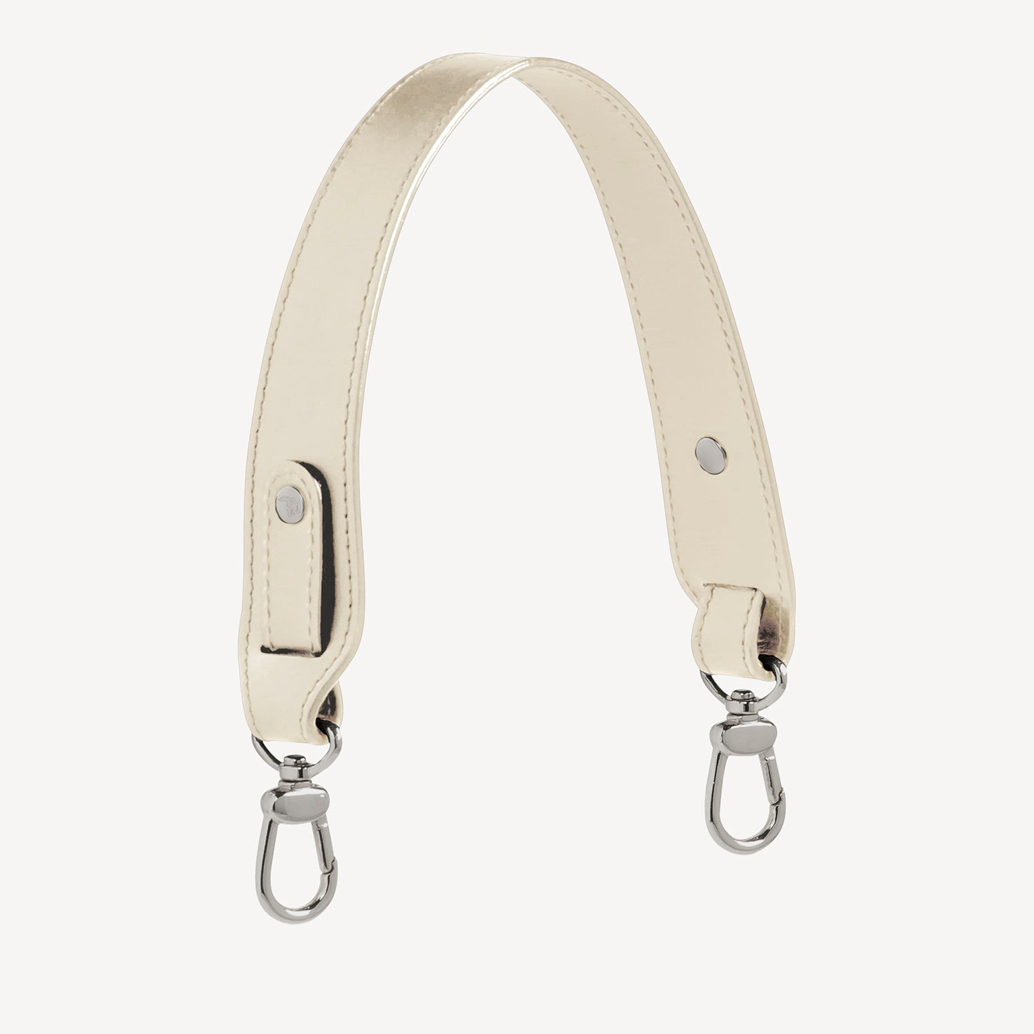 GOOFY | Bandoulière pearl blanc/argenté