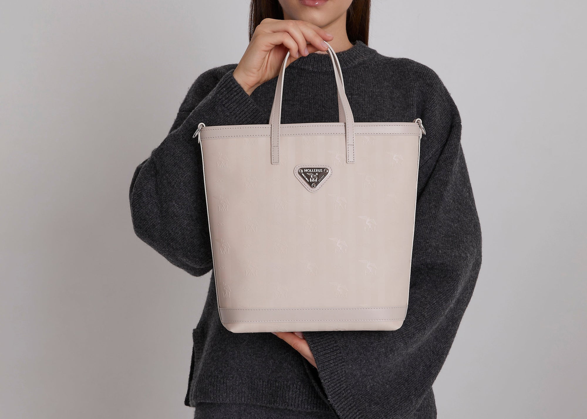 RANDA | Shopper pearl/silber