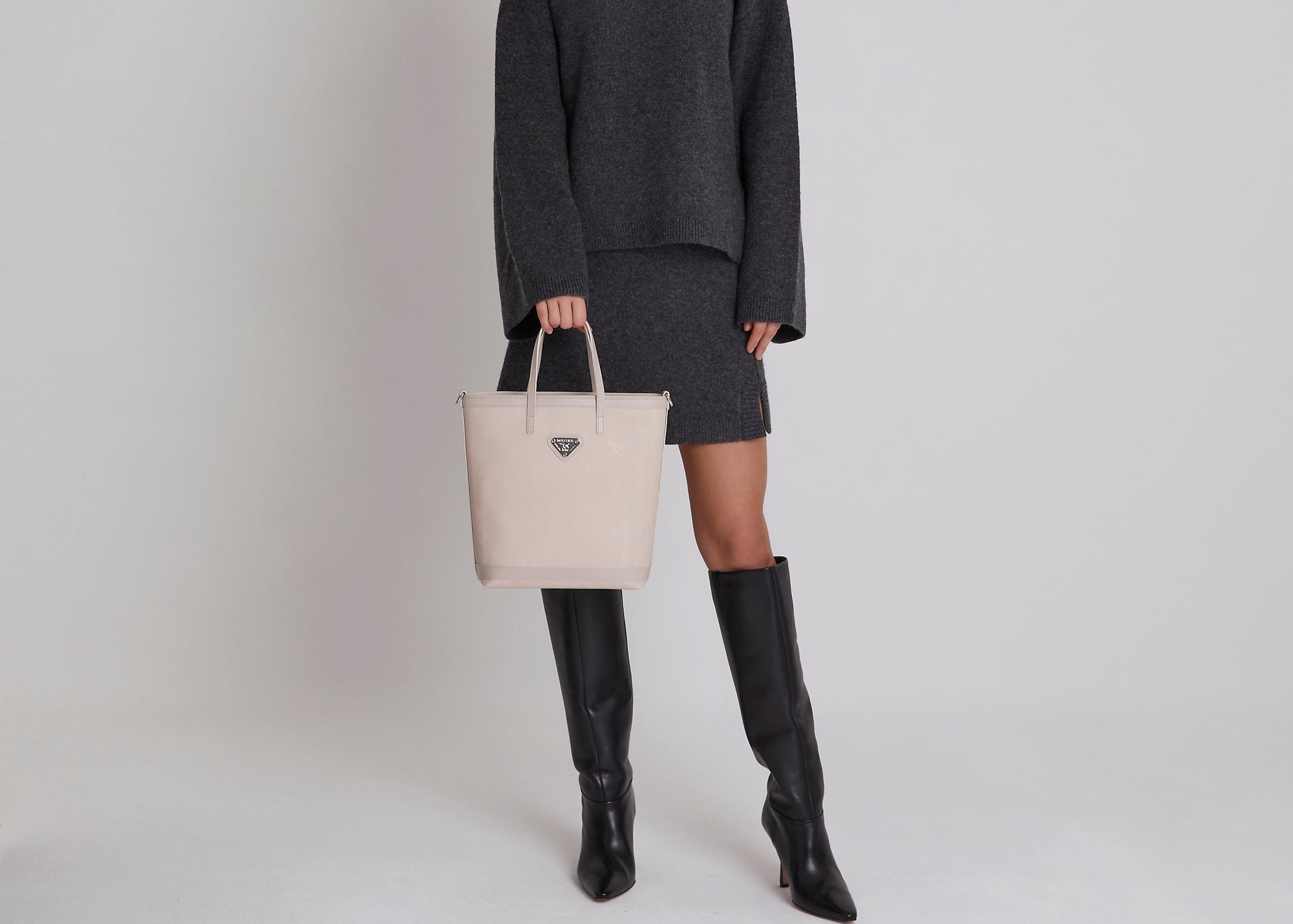 RANDA | Shopper pearl/silber