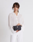GONZEN | Necessaire classic schwarz/silber- ON BODY