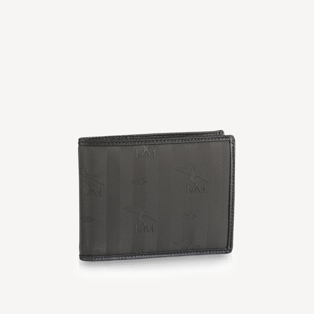 PIZ TERRI | Portemonnaie classic schwarz/gold