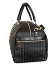 NUFENEN | Reisetasche classic schwarz/gold SEITLICH
