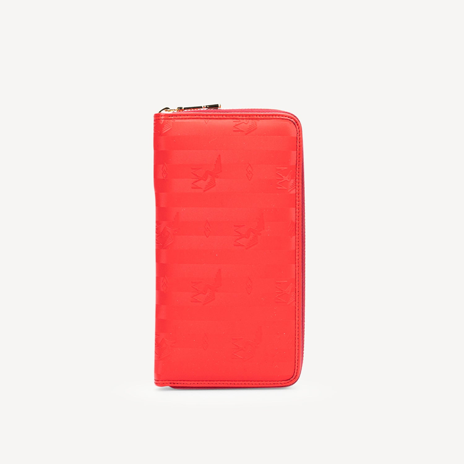 CLARIDEN | Wallet dark red/gold