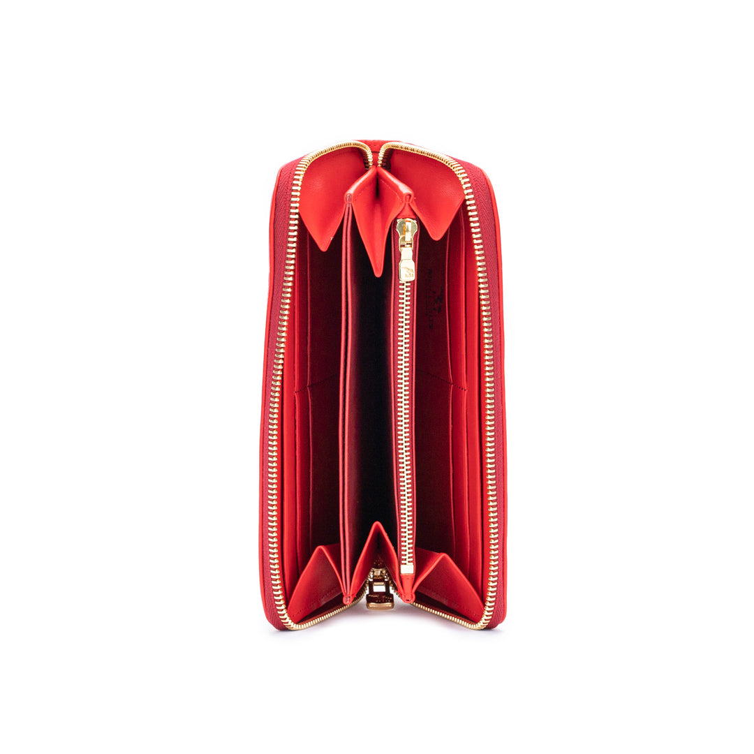 CLARIDEN | Porte-monnaie cherry rot/gold