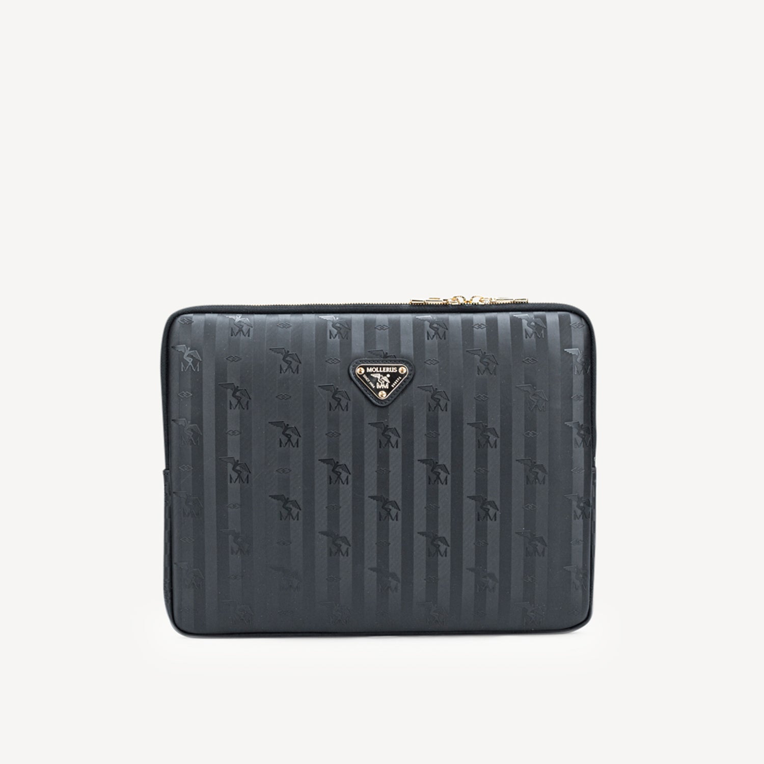 ROETI | Laptoptasche classic schwarz/gold