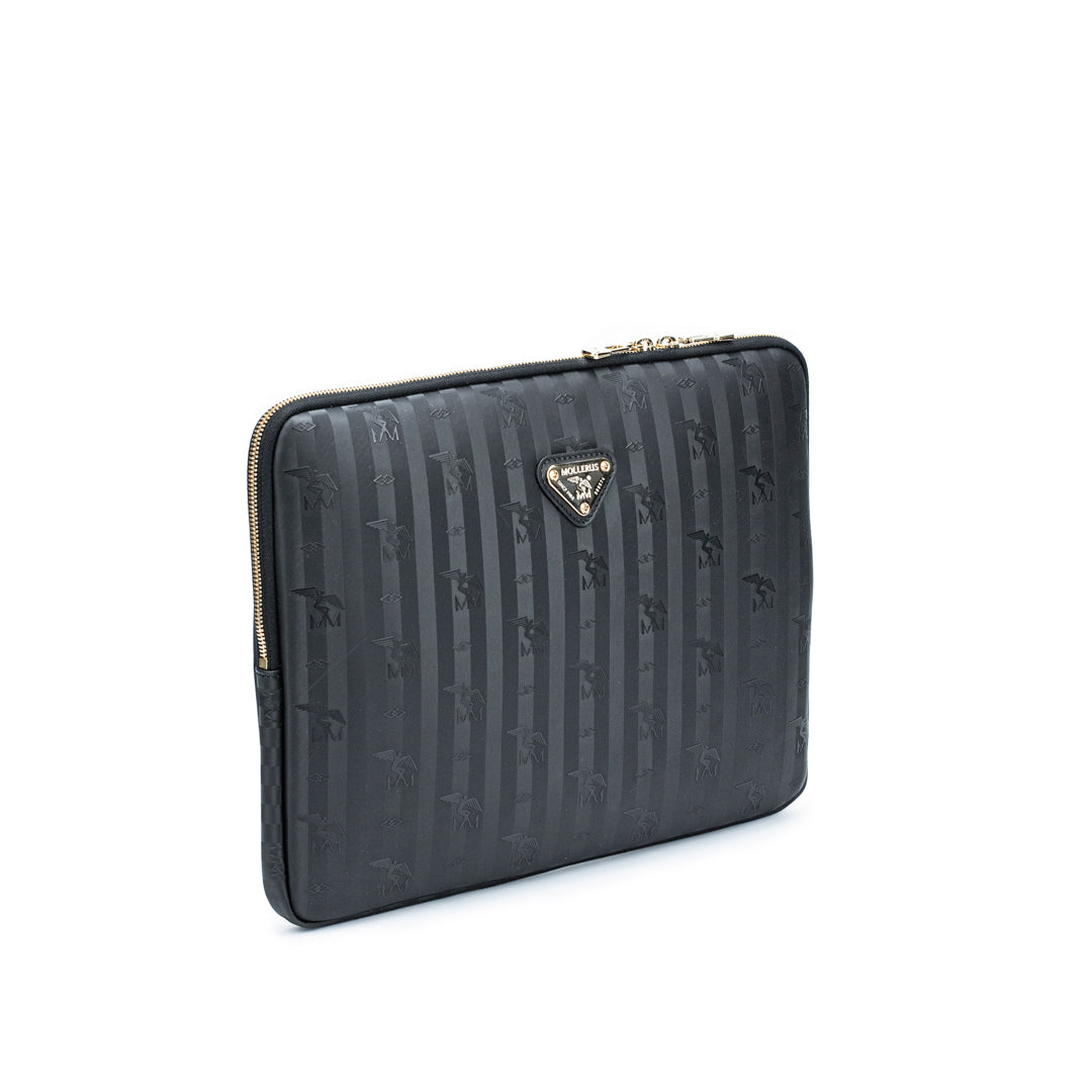ROETI | Sacoche pour ordinateur portable noir/or
