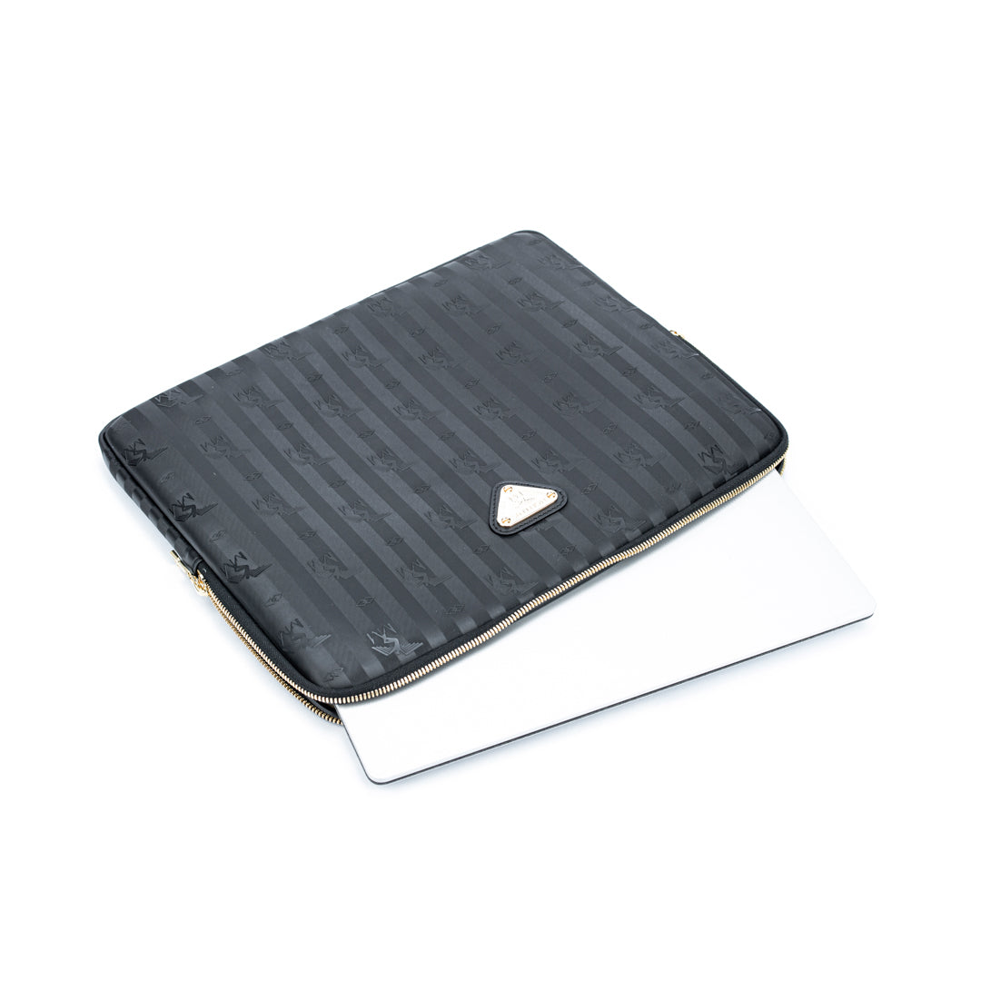 ROETI | Sacoche pour ordinateur portable noir/or